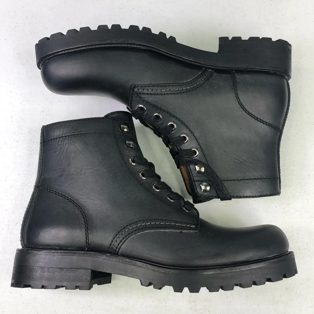 Bloomingdales The Mens Store Leather Lace Up Boots